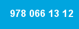 978 066 13 12
